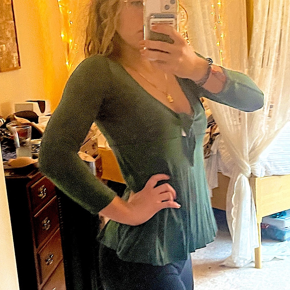 American Eagle Soft and Sexy Long-Sleeve